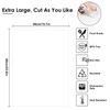 2PCS Clear Silicone Mat for Kitchen Counter 23.6" Wx15.7 L,