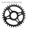 DJC Bike Chainring 12s Direct Mount Chainring for Shimano M6100