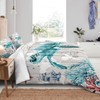 Bedbay Coastal Bedding Set Queen Size for Girls Boys -