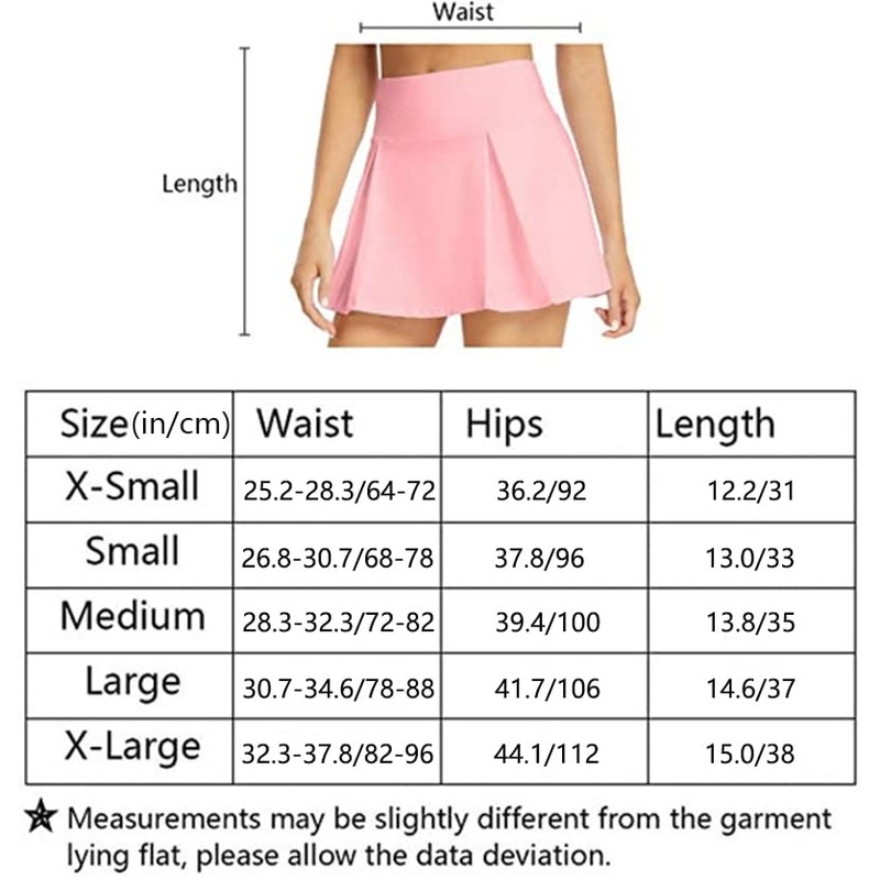 ThreeH Women's Breathable Comfortable Sports Skirt for Running Tennis Badminton