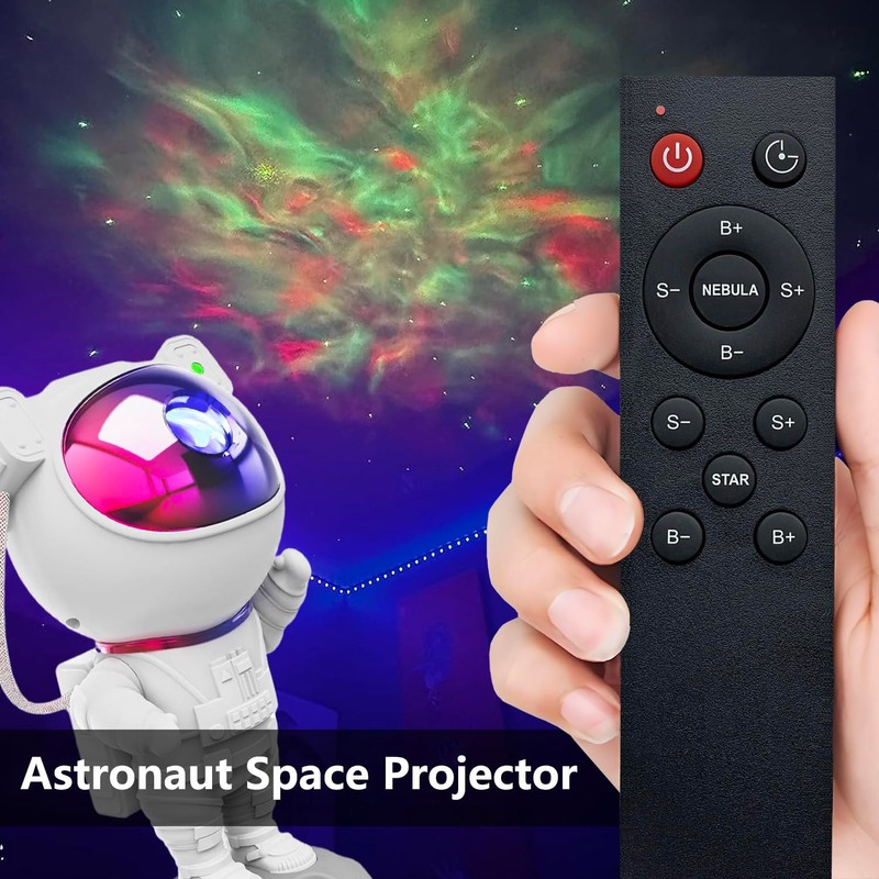 Molgoc Replacement Remote for Star Projector,Compatible with Mooyran Star Projector.(1Pack)
