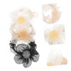 WOONEKY Floral Hair Accessories Set for Women 9pcs Elastic Hair