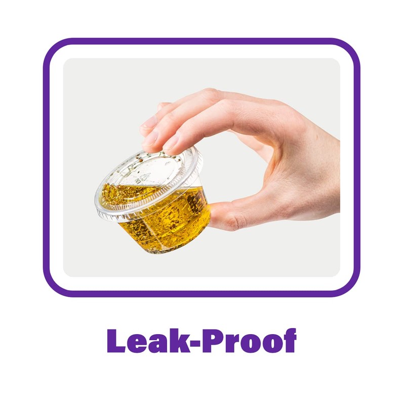 Pantry Value [3.25 oz. - 100 Count Clear Disposable Plastic