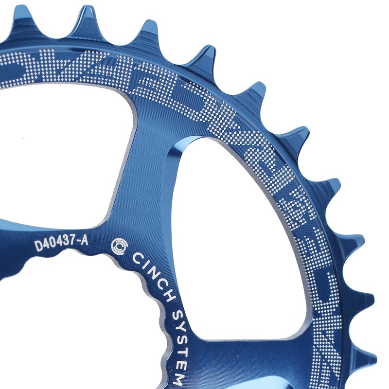 Race Face RNWDM30BLU Narrow Wide Cinch Direct Mount Chainring Blue,