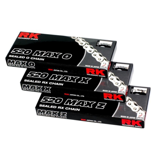 RK 520MAXX120RR 520 Max-X Chain - 120 Links - Red