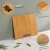 ANBOXIT Bamboo Appliance Slider, Sliding Tray for Coffee Maker, Kitchen