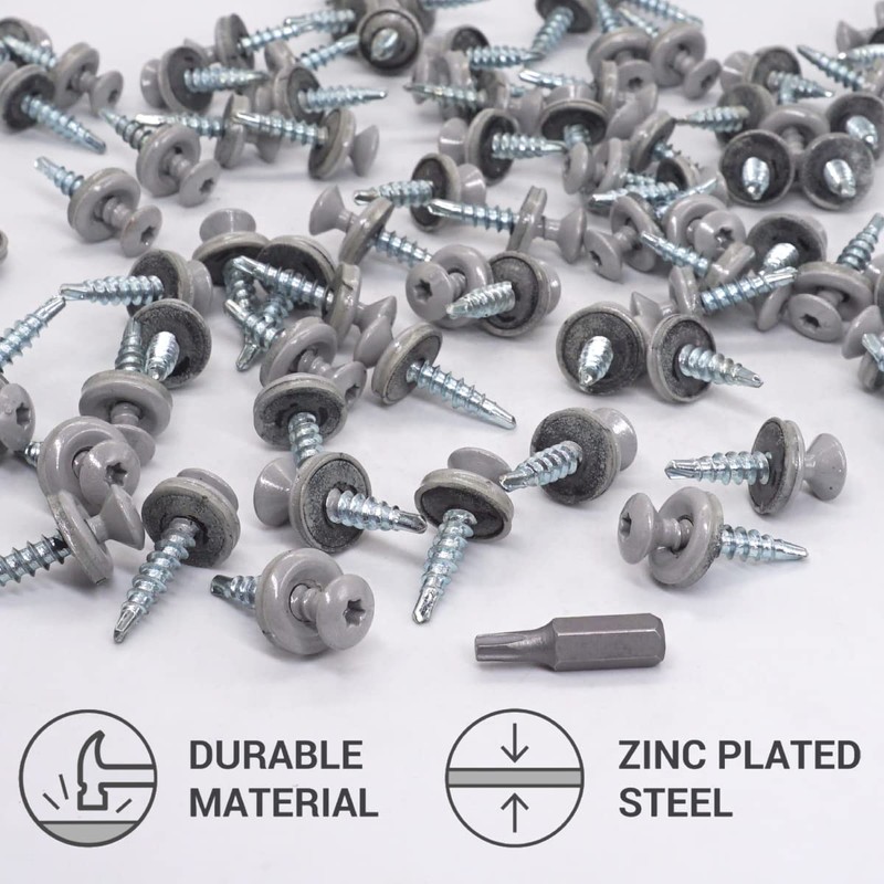 SKIR'CO (Pack of 40) Roof Screws 4.8 x 28 mm