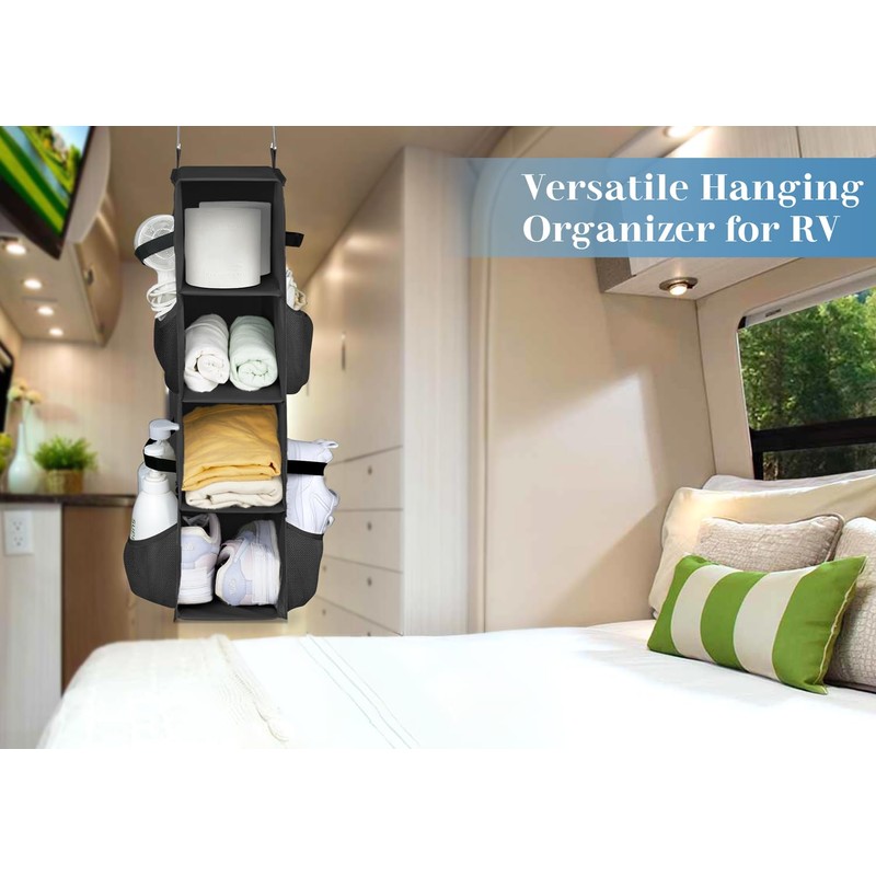 SLEEPING LAMB Short Hanging Shoe Organizer for Closet Storage with