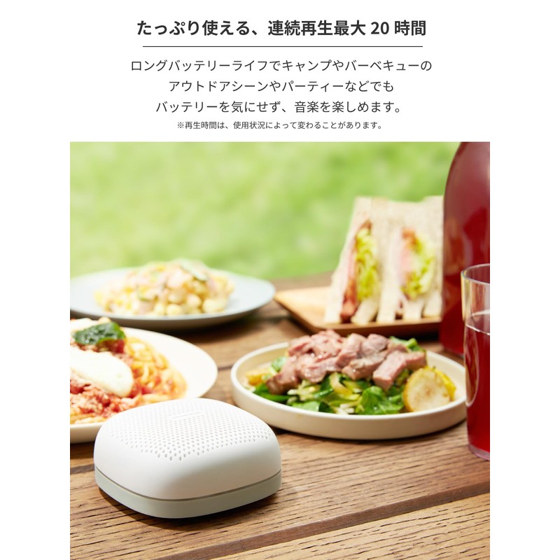 Radius SOUND BUMP: Portable Bluetooth Speaker microSD Card/Wide FM/IPX5 Waterproof