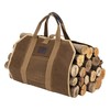 BHD Firewood Fireplace Carrier Logs Tote Holder 20 oz Waxed