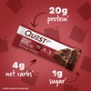 Quest Nutrition Chocolate Brownie Protein Bar, 20g Protein, 1g Sugar,