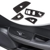 4 x Carbon fiber For Giulia 2016 2017 2018 ABS