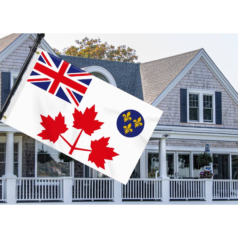 3×5 FT Canada Army Battle Flag(1939–1944), Large 100D Former Canadian