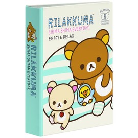 ナカバヤシ ポケット アルバム 1段 KG判 40枚 リラックマ 1PK-40-4-2