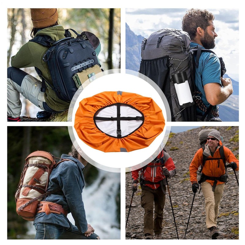 Backpack Rain Cover,Back Pack Raincover - Portable Reflective Protective Rain