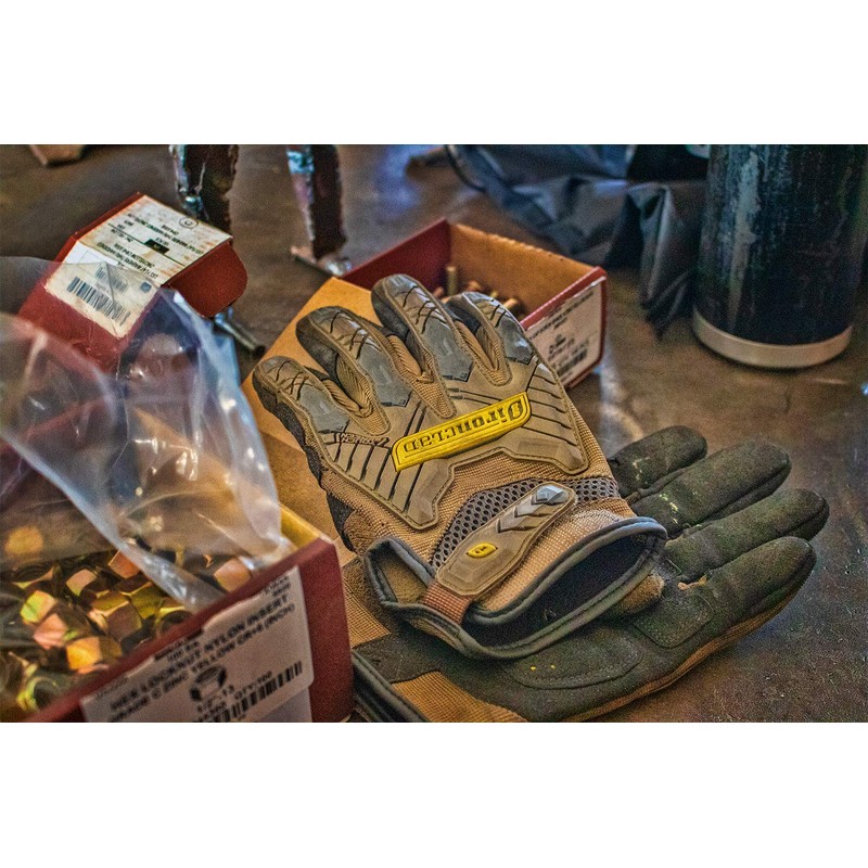 Ironclad Command Impact Work Gloves, Touch Screen, Conductive Palm &