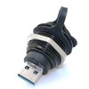 Lind Kitchen USB3.0 Male to Female Threaded Fixing Adapter 5Gbps