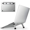 Elecom PCA-LTSFASV Laptop Stand, Foldable, Mountable, Lightweight, Compact, Compatible with