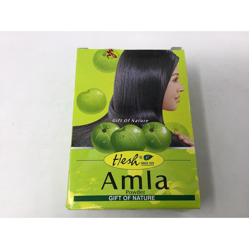 Hesh Amla Powder 3.5oz Hair Growth Treatment for Healthy Dark