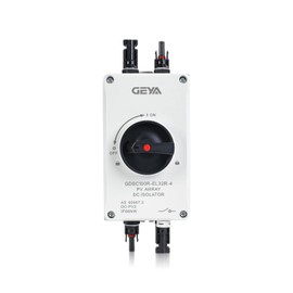 32A DC1200V Solar Disconnect Isolator Switch，IGEYAPA Solar Panel Disconnect Switch with IP66 Waterproof Enclosure and Connector PV for Solar Power Off/On Grid Systems RV