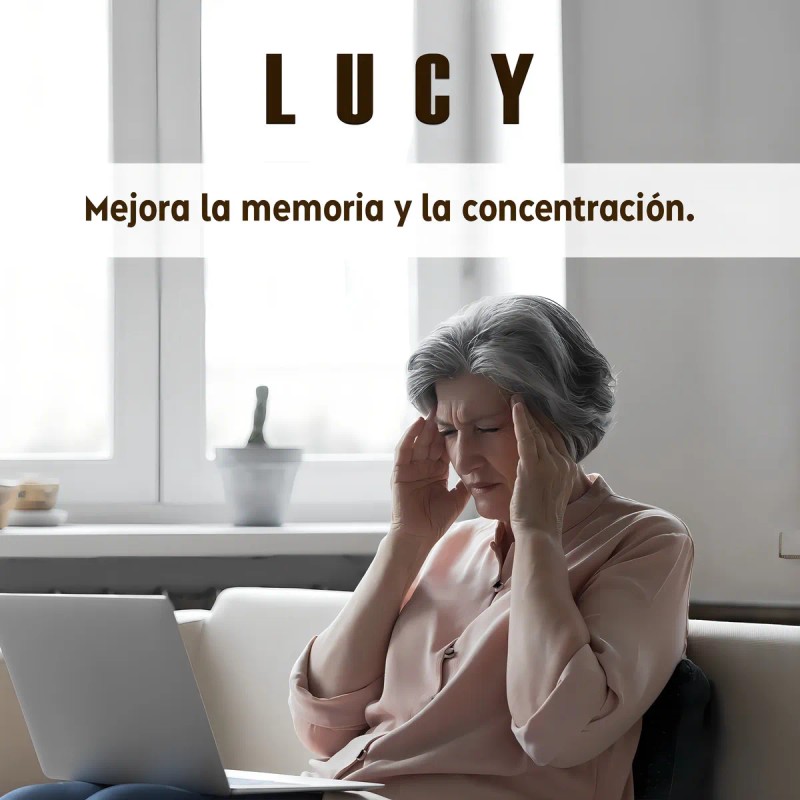 Lucy Suplemento Alimenticio Para El Rendimiento Cerebral Sabor Sin Sabor