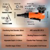 Mini Pneumatic Chamfering Machine, Portable Hand Air Chamfering Tool, 45