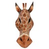 Woru Giraffe 30 cm Wooden Mask from Bali Wall Mask