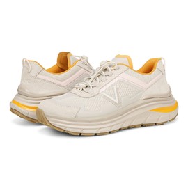 VIONIC Women's Walk Max Sierra Oxford, Cream Leather, 6