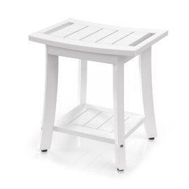 BEKVEM HIPS Shower Bench (White, Medium)