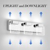 Aipsun Modern Bathroom Vanity Light 3 Light Stainless Steel Chrome