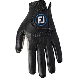 FootJoy Men's Golf Gloves, Nanorock Tour, Black, 9.4 inches (24 cm), Black
