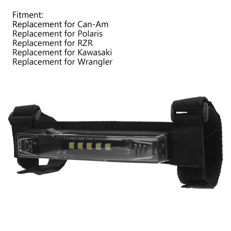 UTV Interior Dome Light Car Roll Bar Mount LED Lamp