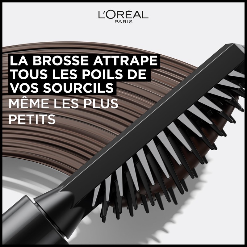 L'Oréal Paris Brow Artist Plump & Set 105 Brunette, Brown
