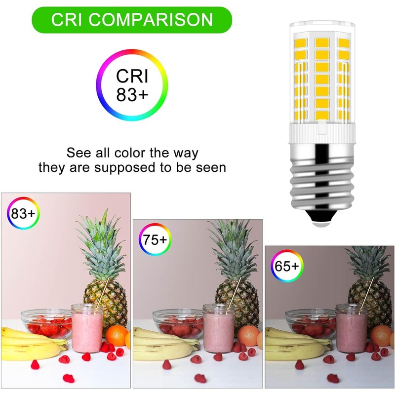 E17 LED Bulb Freezer Light Bulb Replacement Kei D28x Kel