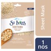 St Ives Sheet Mask 23ml Soothing Oatmeal, Clear