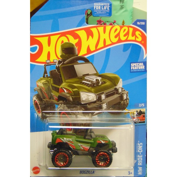 Hot Wheels 2022 - BOGZILLA - 16/250 - [Green] Tiger