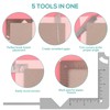 Briartw 5 in 1 Bookbinding Tool Stainless Steel Bookbinding Tool