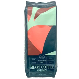 Miami Coffee Garden Sunshine Roast, Premium Ground Coffee, Rich and Balanced, 100% Arabica, Low Acid, Fitnest Coffee Regions in Brazil, Medium Roast, 12oz