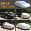 GLOWSPEED Full Car Cover for Outdoor Sun Dust Scratch Rain