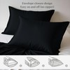 LINENWALAS 100% Organic Bamboo Pillow Cases 2 Pack, Soft Premium