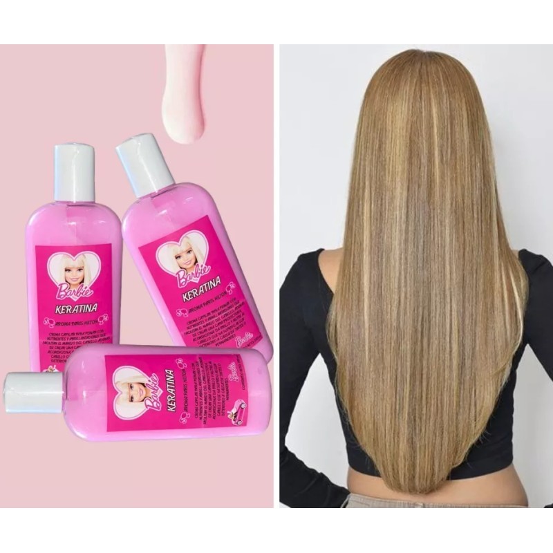 Eco R. Pack 2 Keratina Set Tratamiento Crema Peinar Cabello