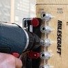 Milescraft 1343 1/4" & 5mm Shelf Pin Holes for Cabinets