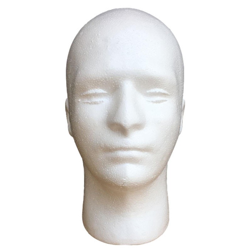 Amagogo Mannequin Head Display Stand Round Base Durable 11'' Tall
