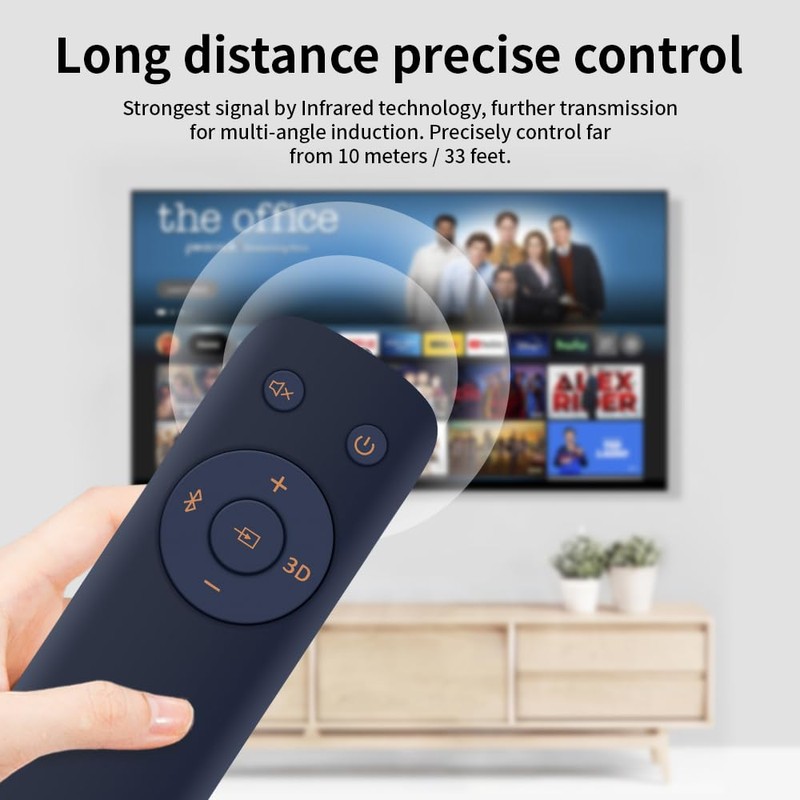 PZL R-20B Replacement Sound Bar Remote Control fit for Klipsch
