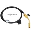 Propane Gas Tank Turbo Torch Hose Adapter Kit, Portable Propane