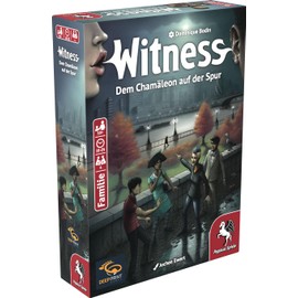 Pegasus Spiele 57817G Witness - The Chameleon on the Trail (Deep Print Games)