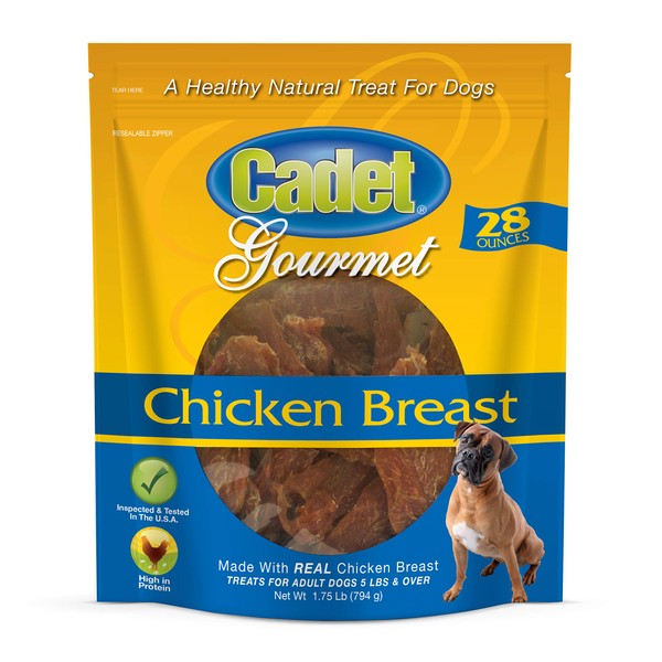 Cadet Premium Gourmet Chicken Breast Dog Treats, 28 oz.