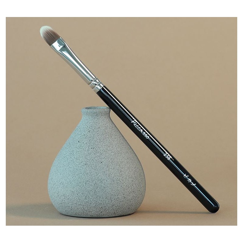 Picasso Concealer Brush 258 + Cover, Mixed Colors, 1 Piece