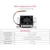 Dedicated 3007 Cooling Fan Compatibe with RPi Compute Module 5,