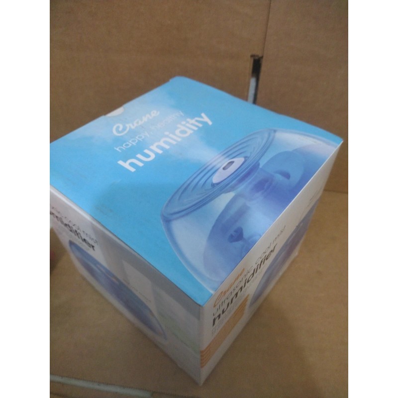 Crane Personal Ultrasonic Cool Mist Humidifier 0.2 Gallon, Filter Free